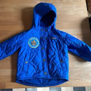 2T Patagonia Quilted Jacket Blue